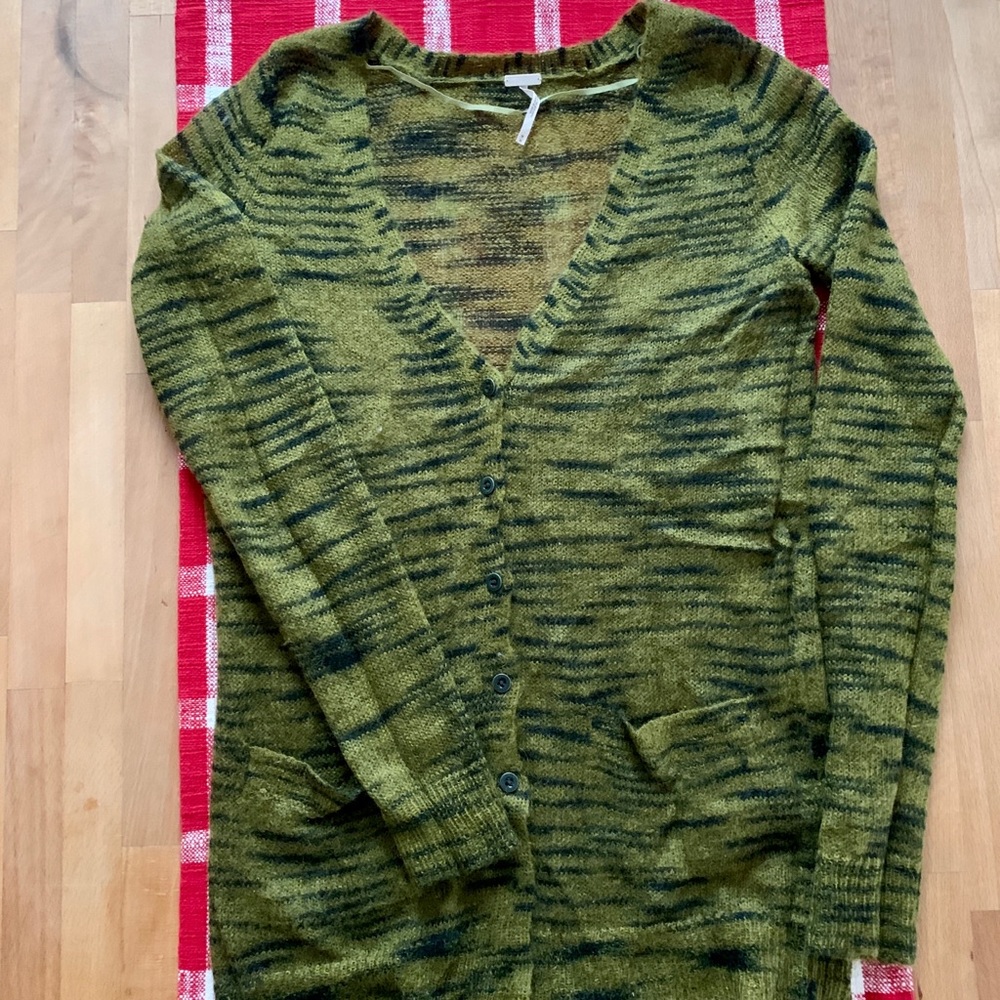 Free People Variegated Cardigan
